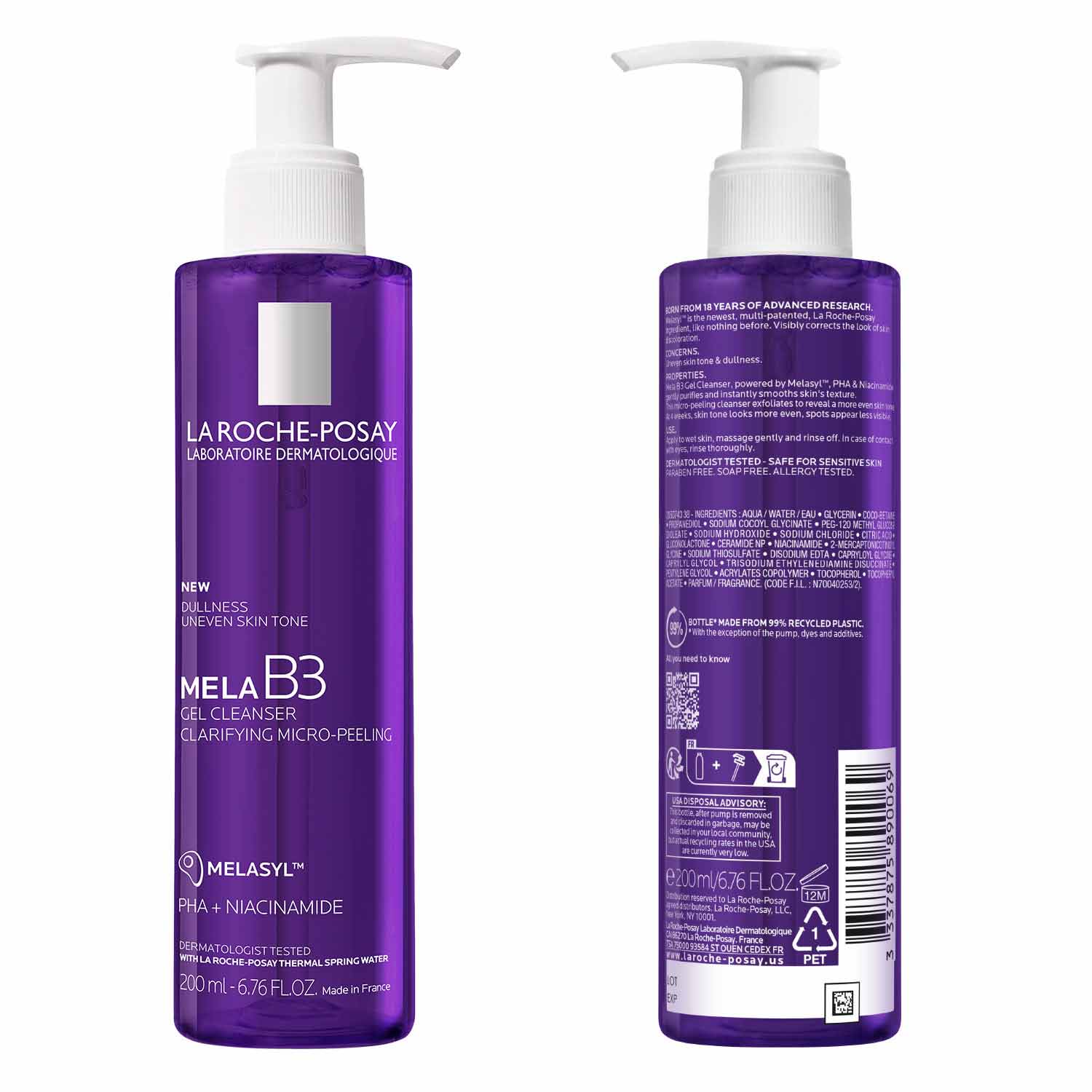 Mela B3 Facial Gel Cleanser With Melasyl™ + Niacinamide